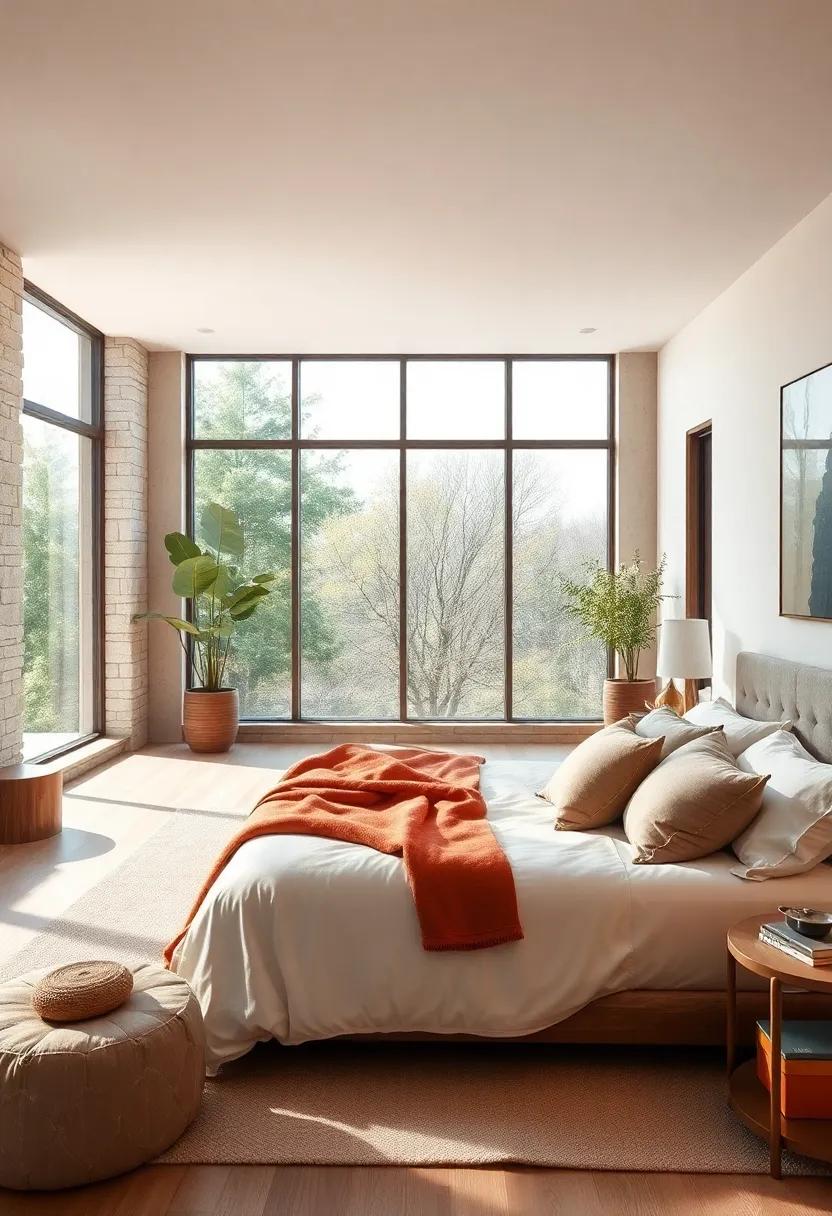 Open ​and Airy: Utilize⁣ large​ windows ⁣to maximize natural light in a neutral-toned bedroom,creating an open and airy feel that enhances tranquility and connection with the outdoors