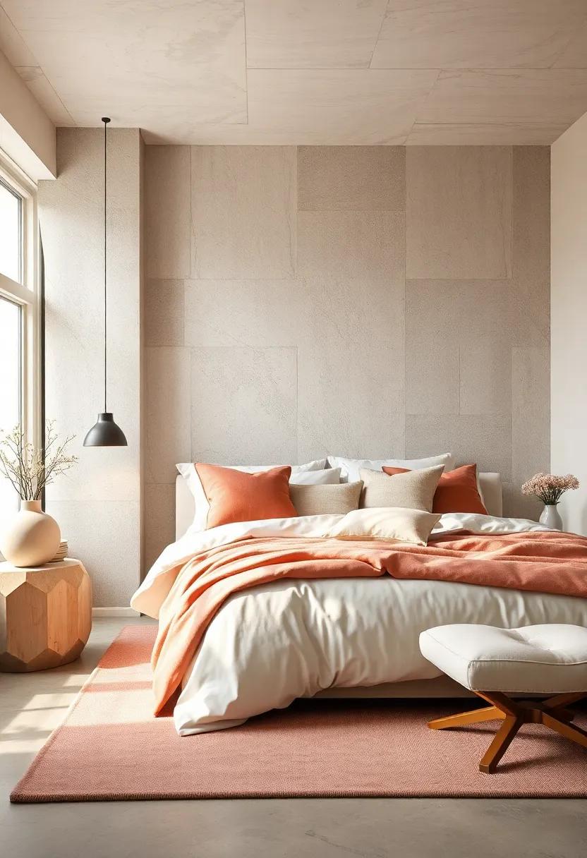 Soft Pastels: Add a whisper of color with soft pastel ​accents—like blush or mint—paired with neutral tones to create a gentle, soothing ​atmosphere that encourages restful sleep