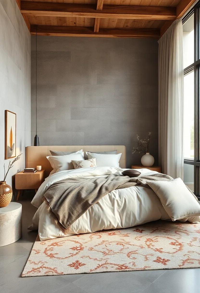 Timeless Layers: Use layering ‌techniques with⁤ bedding, rugs, and curtains in soft neutral hues to create ⁢a​ warm ​and ⁣inviting space that⁢ feels luxurious yet effortless