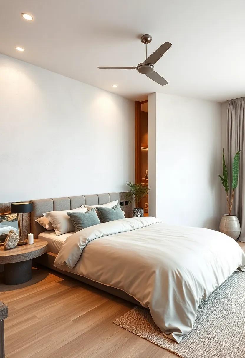 Zen oasis: Transform your bedroom into a Zen-inspired oasis ⁣with smooth stone accents, bamboo decor, and​ neutral‍ linens that evoke a sense of calm and balance