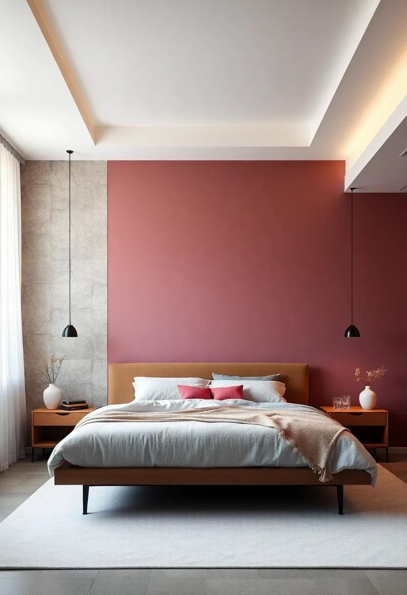 Ombre Effect: Gradually blend colors on a feature wall for a soft,ethereal​ look that transforms your bedroom into a dreamy escape