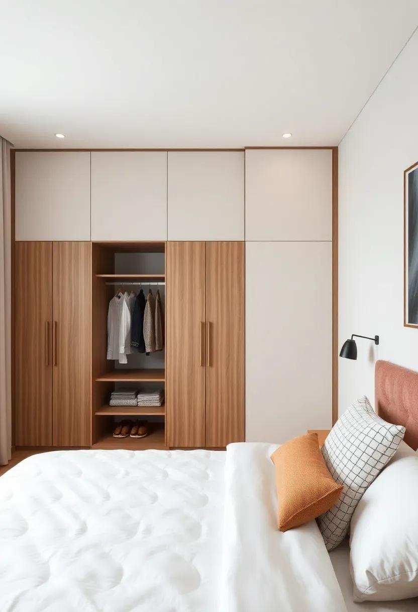 Elegant Built-In ⁤Wardrobes Creating Seamless Bedroom Aesthetics