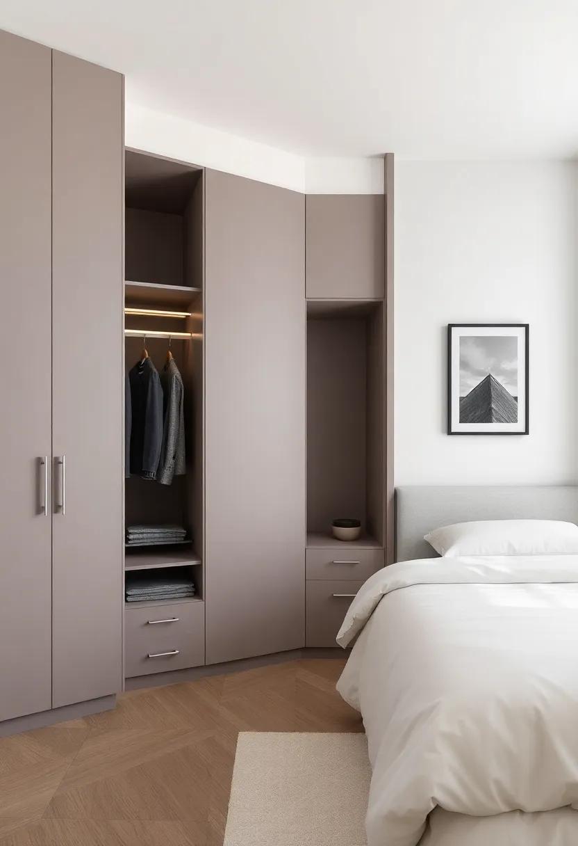 Innovative Corner Wardrobe Designs for ‌Small Spaces