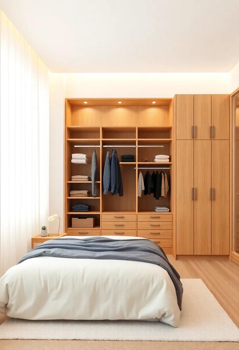 Maximizing Vertical Space:​ Utilizing Height in Wardrobe Designs