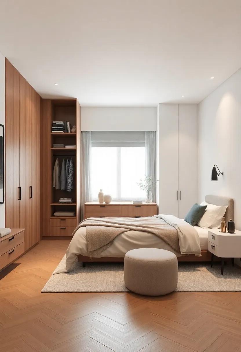 Stylish ⁤Open Concepts: ‌Merging Wardrobes⁣ with Living Spaces