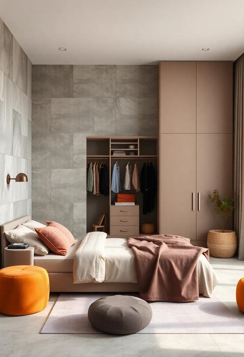 Harmony ‌in Hues: Examine ⁤how a ⁢tonal wardrobe‍ can ⁤blend seamlessly with your bedroom​ palette, creating a cohesive design experience