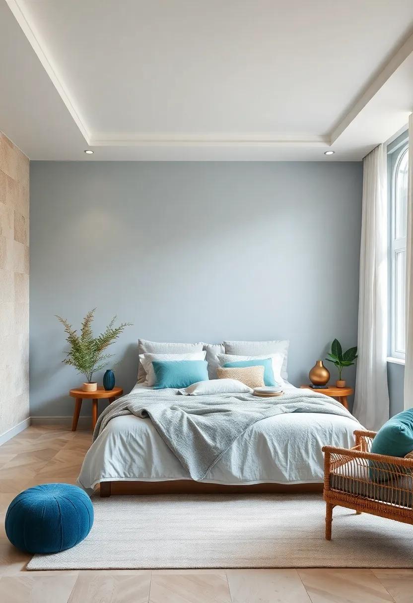 Ashy Blue: This soft blue, ‌reminiscent of the sky,​ brings a sense of ⁢calm while ​maintaining⁤ a connection to ​the earth through⁣ its muted tones