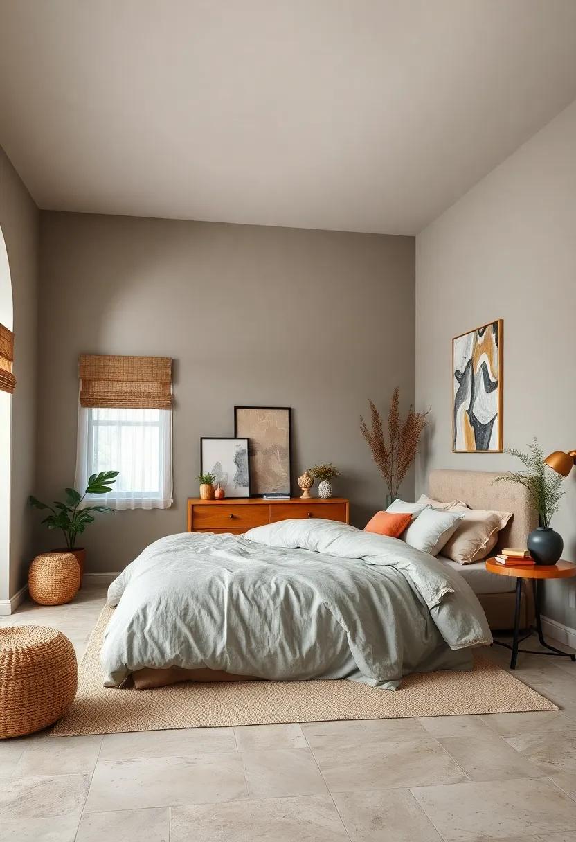 Gentle‌ Clay Gray: A soft gray with undertones of ⁤clay brings​ sophistication without ​overwhelming,‌ creating a serene backdrop for​ your sleeping sanctuary