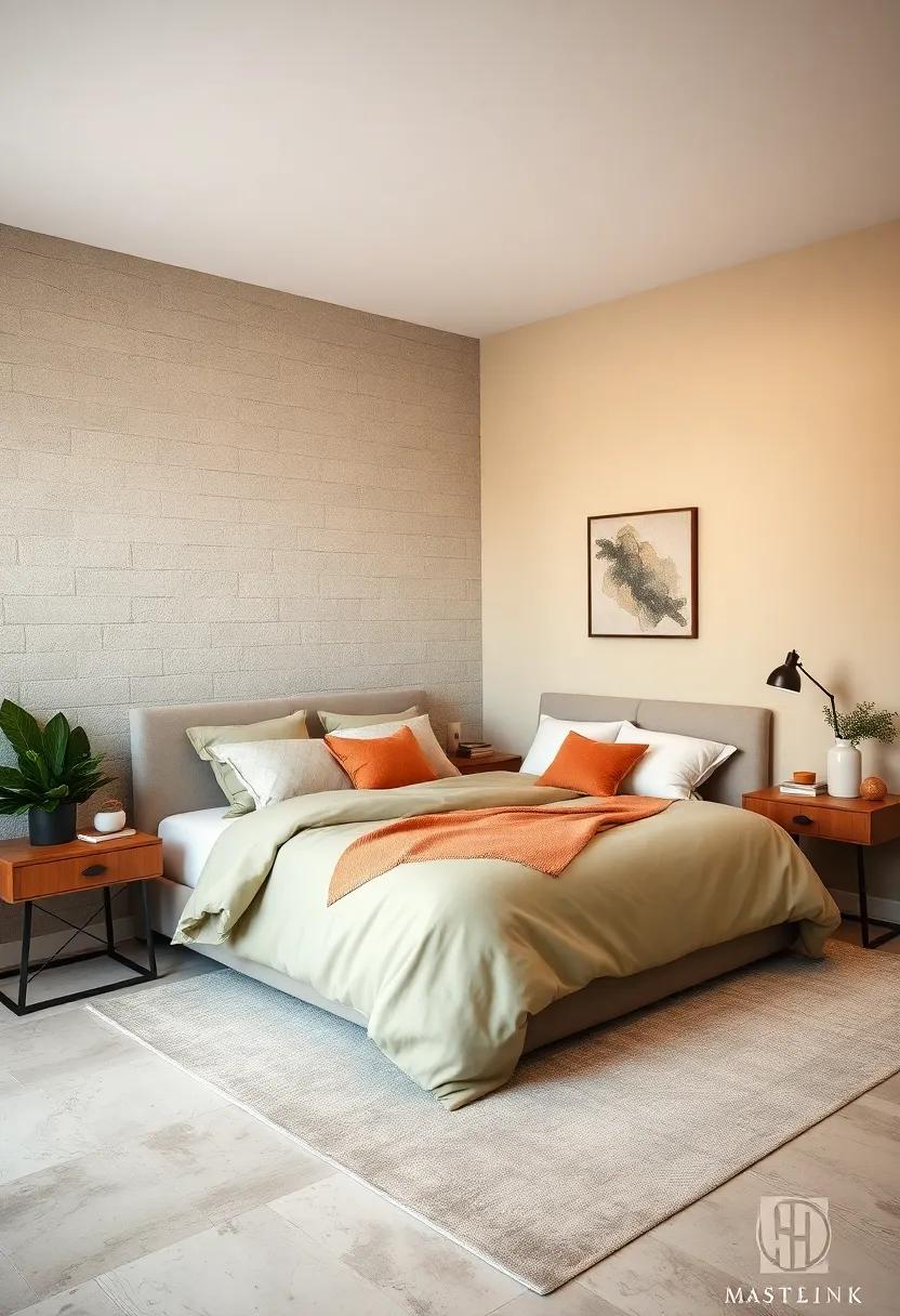 Pale Olive: This lighter shade of olive exudes tranquility while effortlessly blending with other earthy tones, making your bedroom⁣ feel ⁢airy‍ and inviting