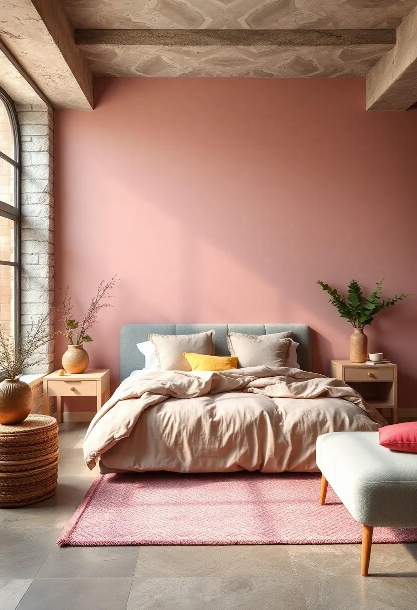 Pale Blush: A serene blush tone brings warmth without overwhelming, offering a soft and nurturing palette ideal for creating intimacy