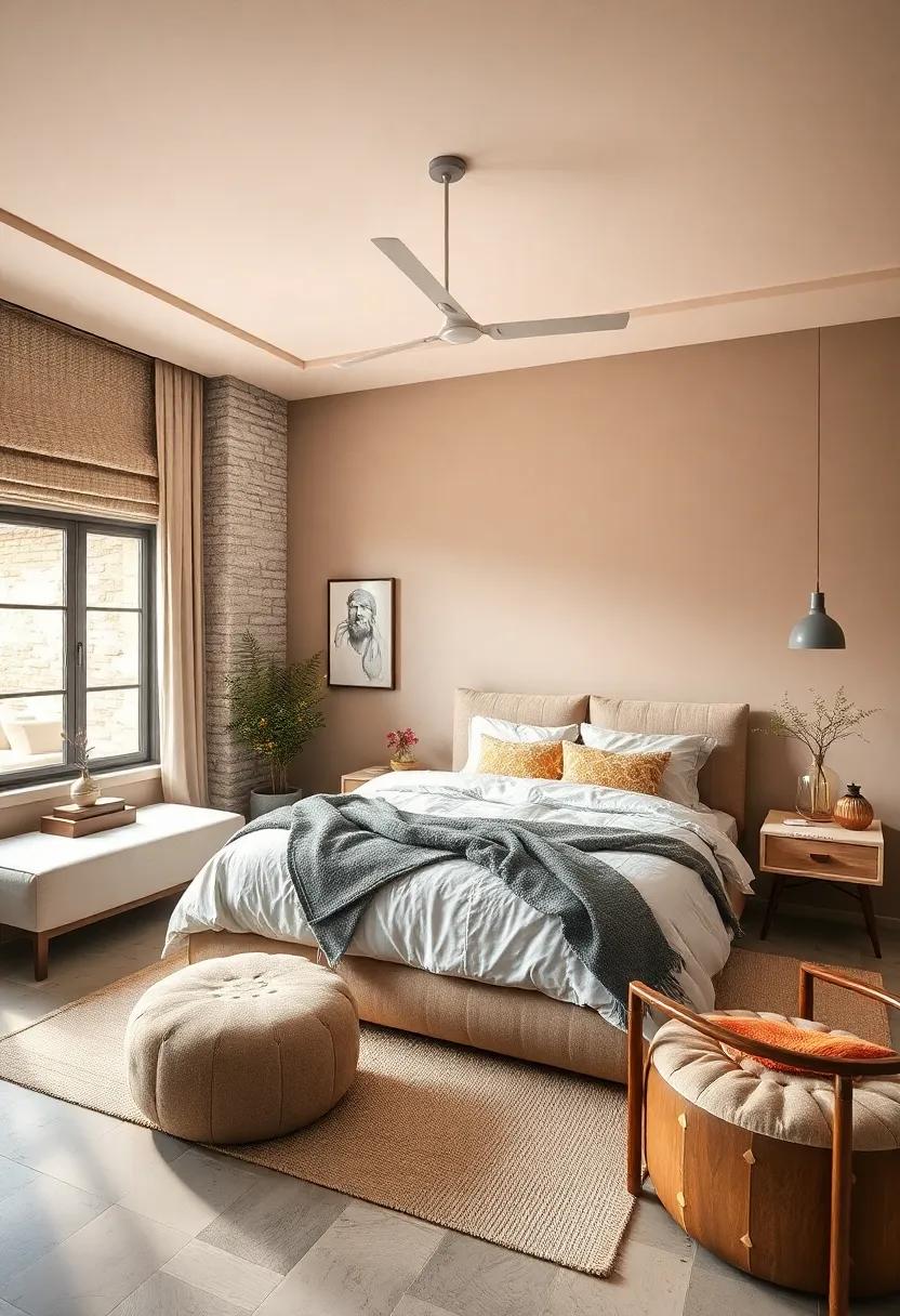 Soft Taupe: A‍ blend ⁣of both⁢ brown and gray, taupe infuses your bedroom with⁤ subtle⁣ elegance while staying ​firmly grounded in a cozy⁣ earthiness