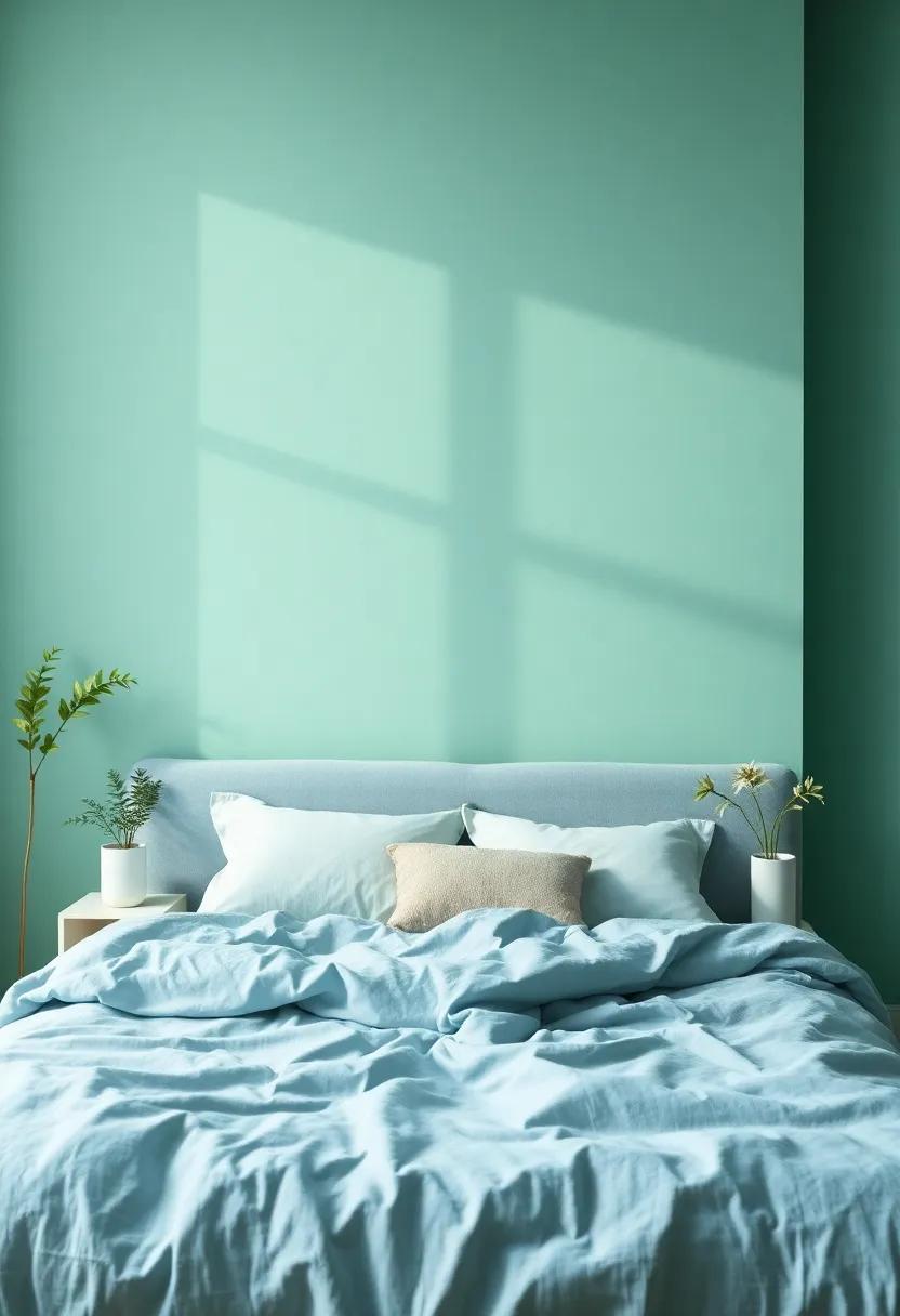 Soothing Blues and Greens for a Dreamy Night's Sleep