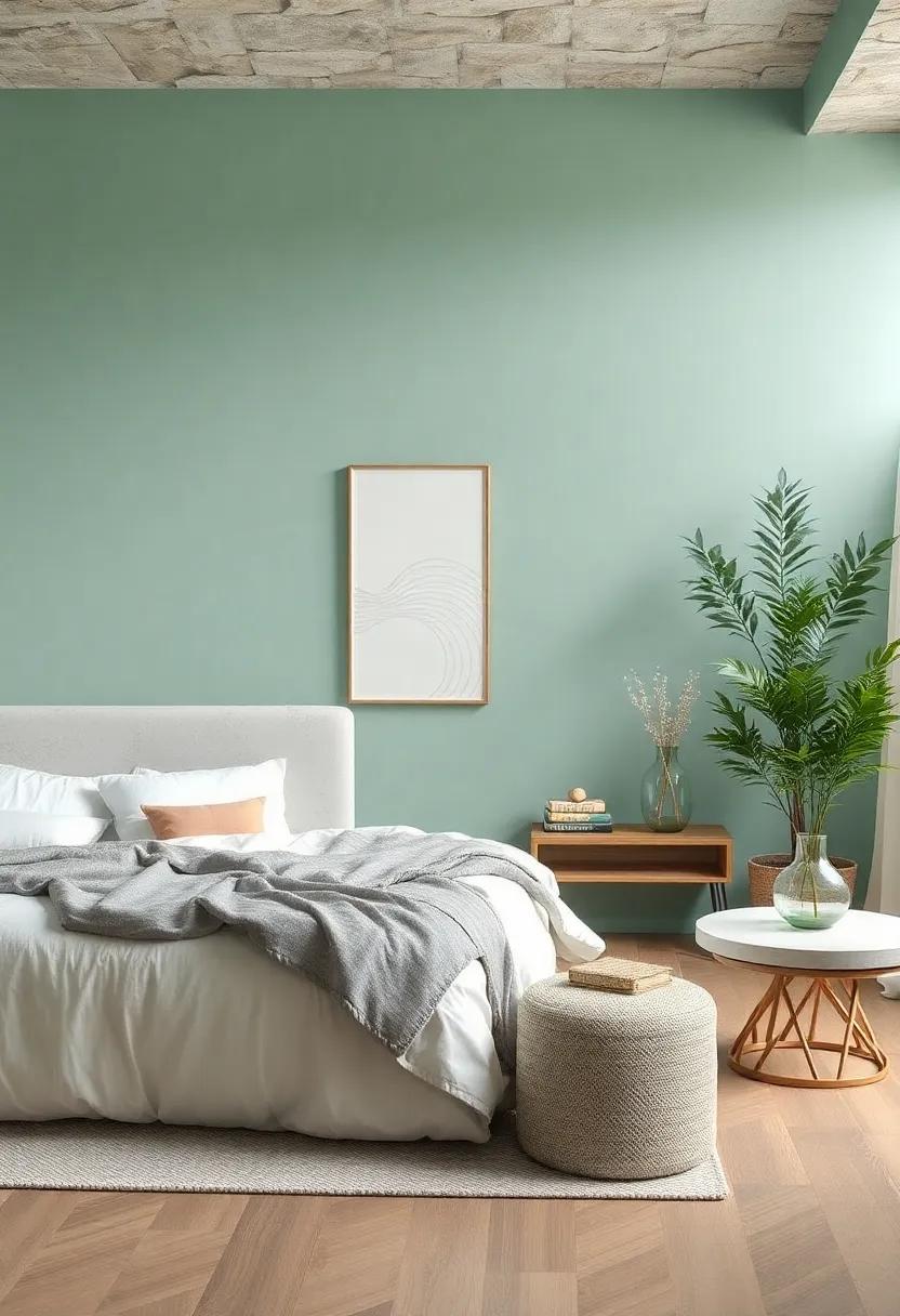 Pale Seafoam: Pale seafoam brings a touch of​ freshness, reminiscent of ⁤coastal⁤ breezes for a refreshing retreat