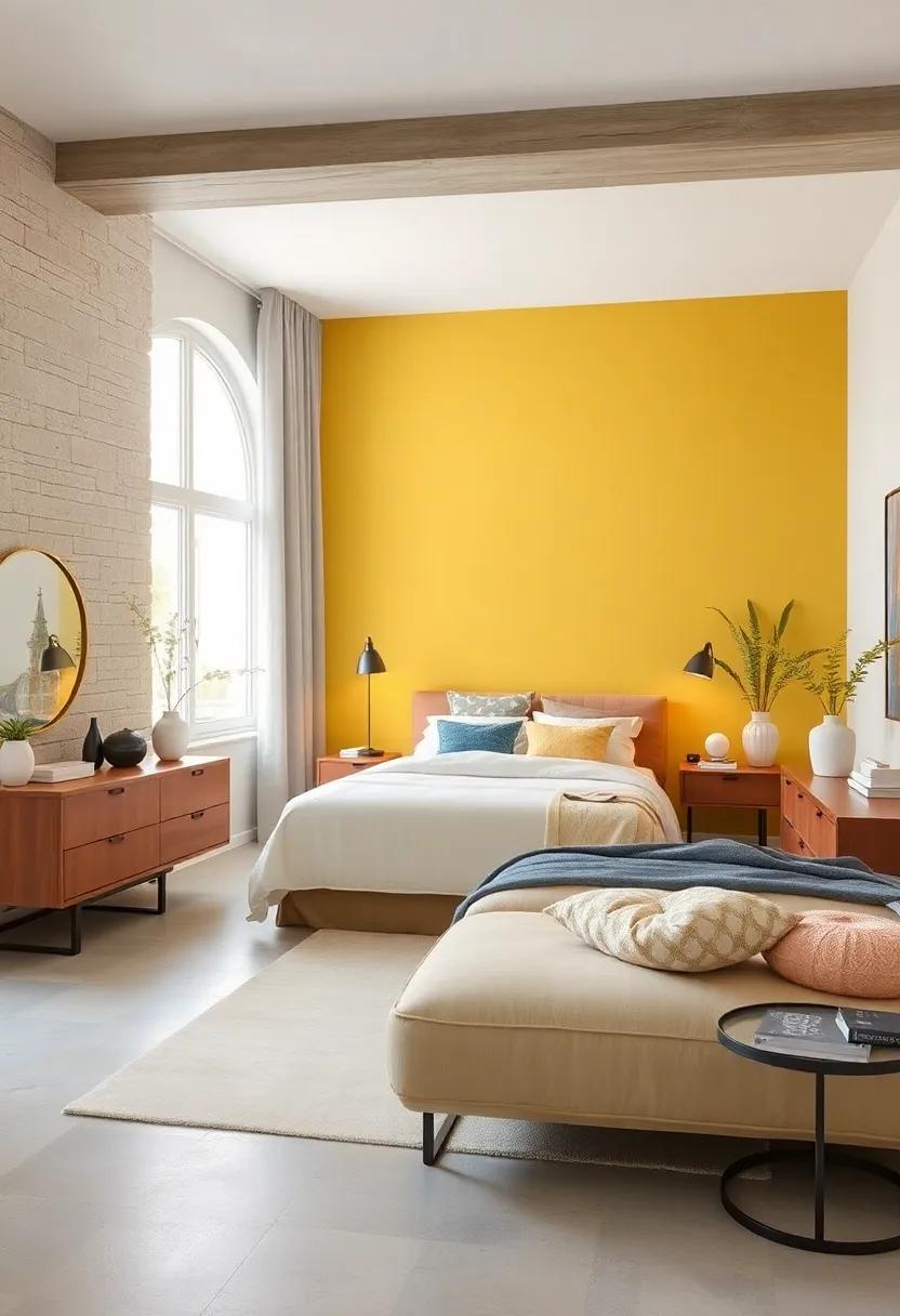 Soft Butter Yellow: ⁤Introduce cheerfulness ⁣through a soft butter yellow that brightens the space while promoting‌ calm