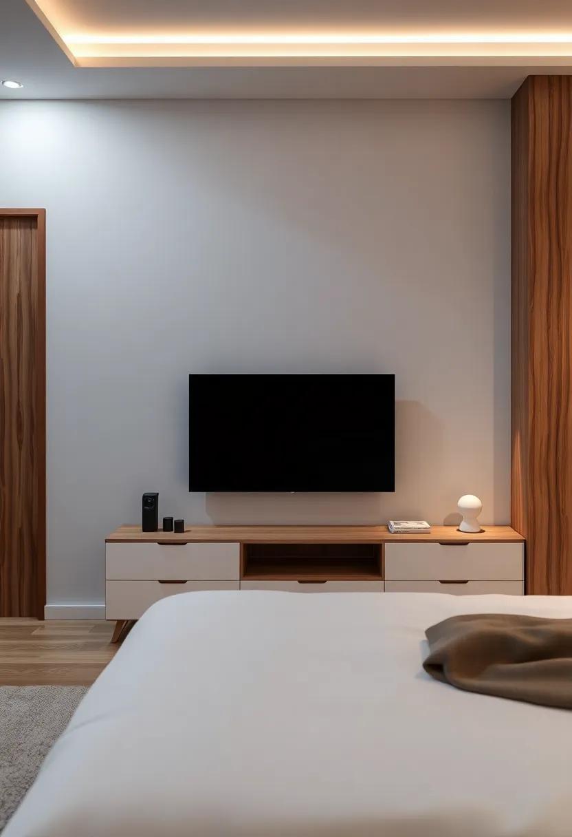 Creative Lighting Solutions: ‍Showcasing Your‌ TV Unit's Design