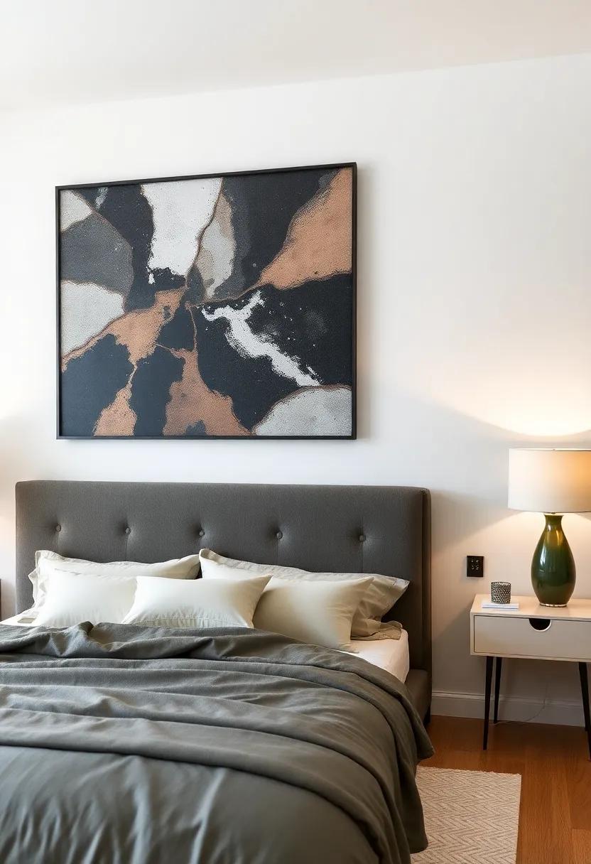 Complementing Bedroom Color Schemes with Striking ​Art