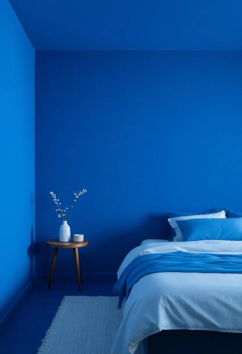 Encapsulating Cobalt: ⁣A Striking Shade ⁣for a Daring Bedroom Transformation