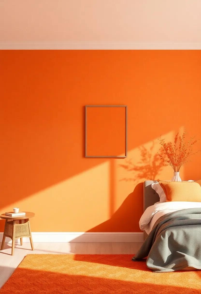 Sunset Oranges: Infusing Warmth and⁣ Energy into Your Space