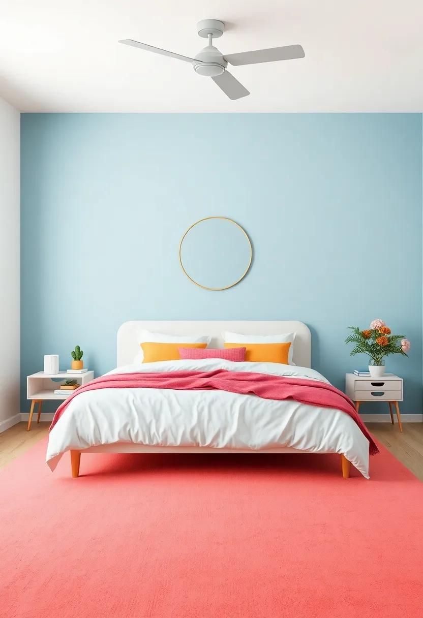 Seasonal Swaps:⁣ Refreshing Your Bedroom with Color Variations
