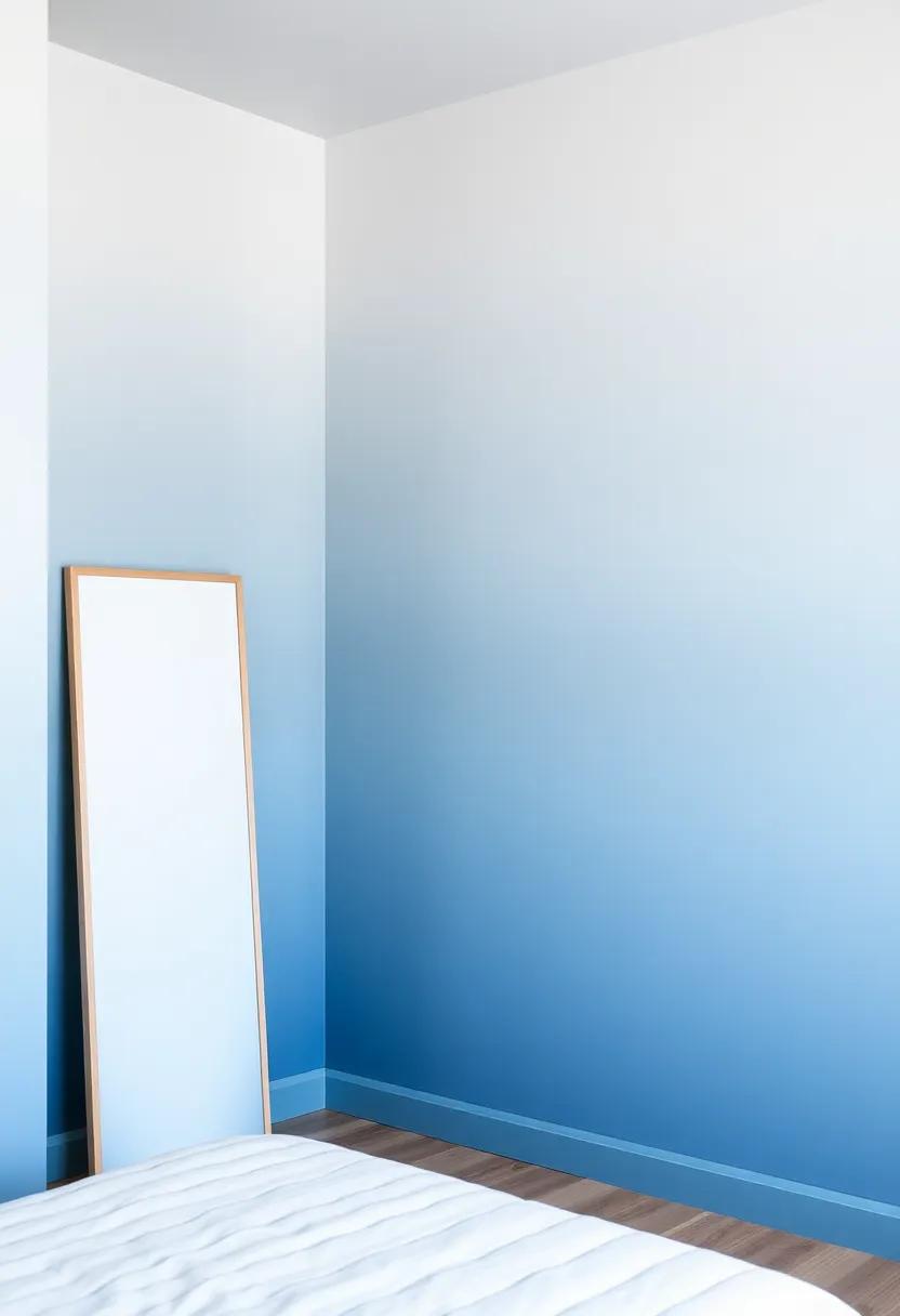 Artistic Installations: Creative Ways to Hang Ombre Wallpaper