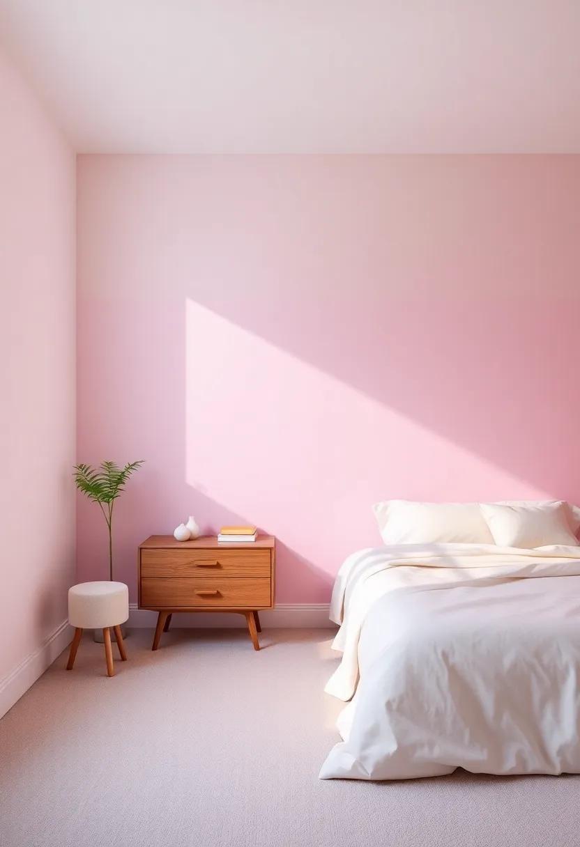 Creating Depth: Using Ombre Wallpaper to Improve Room Perception