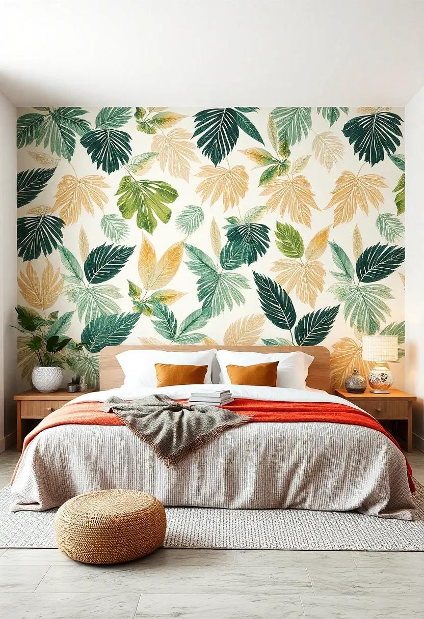 Uncover a⁤ minimalist tropical leaf silhouette wallpaper that keeps ⁢the aesthetic clean yet⁤ still evokes the essence of⁢ paradise