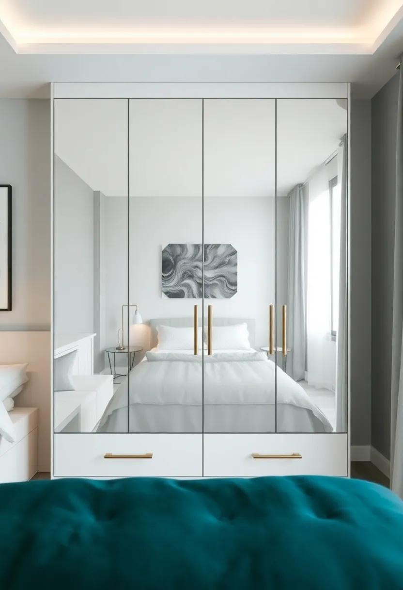 Stylish Combinations: Choosing Wardrobe Designs with Mirror Elements