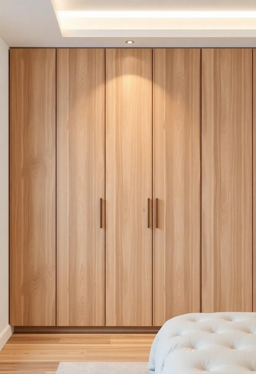The Allure ​of Natural Wood Finishes in Wardrobe Design