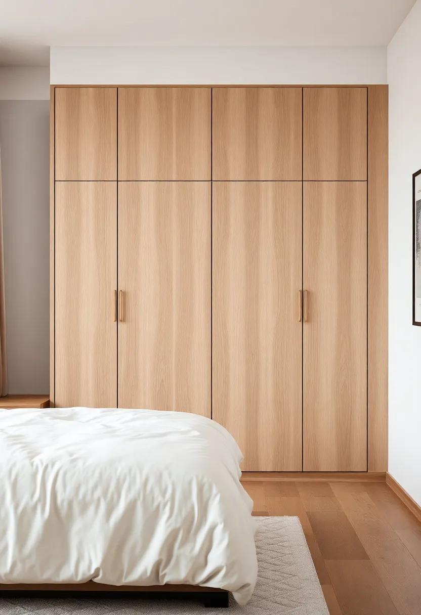 Mood Board Inspirations: Styling ‍a ⁤Bedroom Around a⁣ Wooden Wardrobe