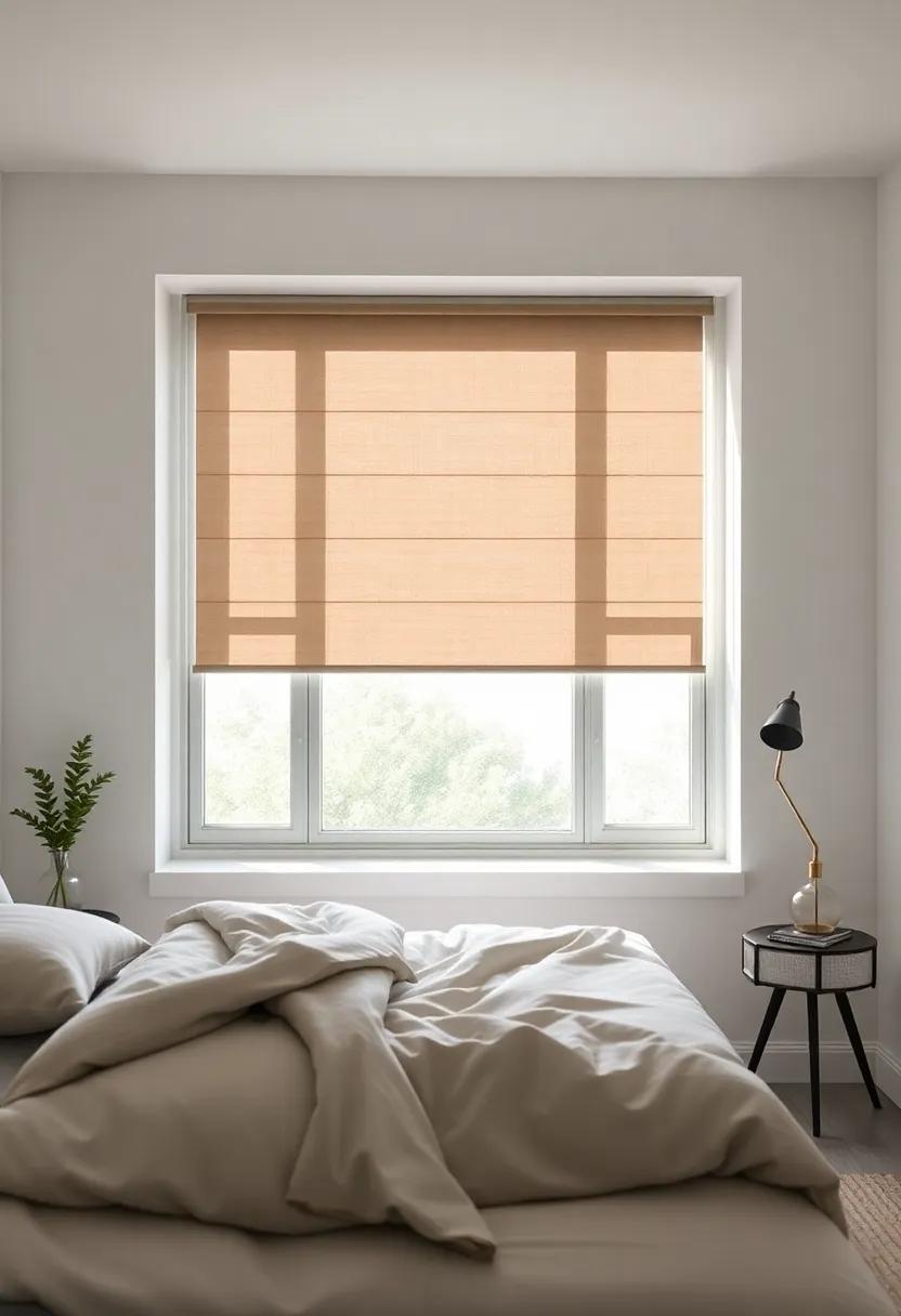 Maximize Space with Modern Roller Shades in a Compact Room