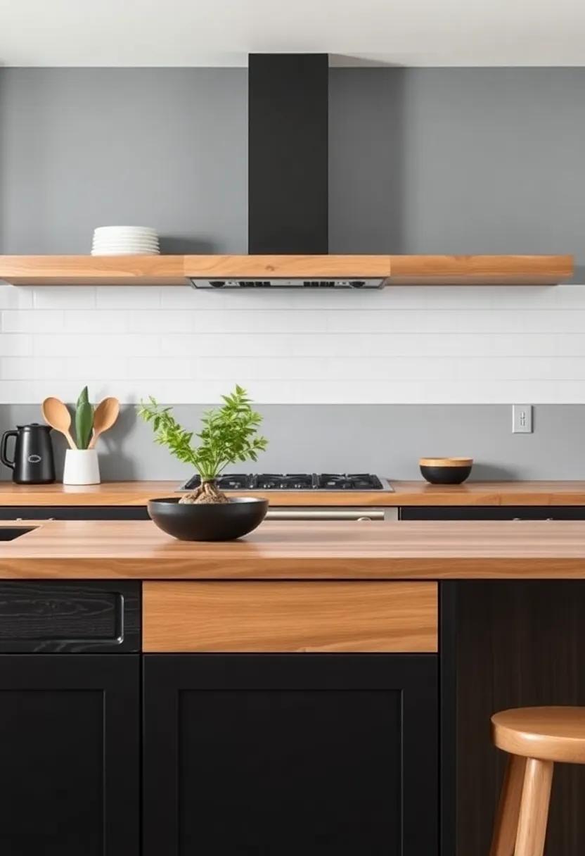 Color Palettes That Pop: Complementary Hues for Black and Wood Combinations