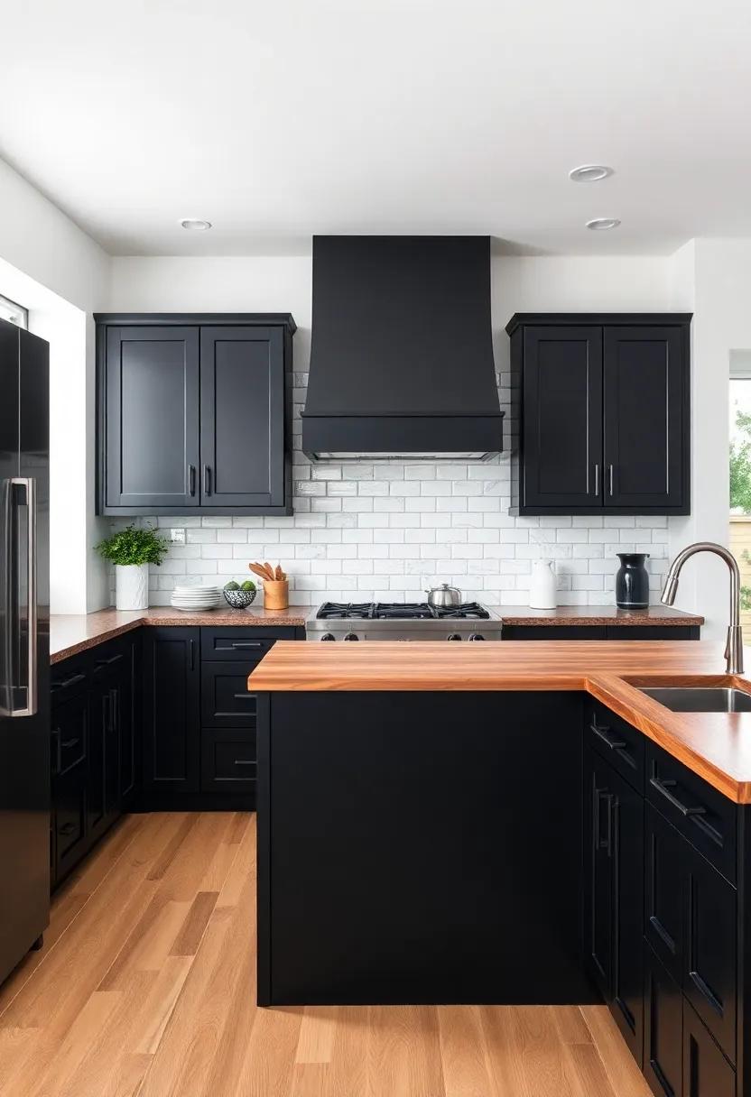 Creating Depth: How Black Cabinets Transform Your Kitchen’s Aesthetic