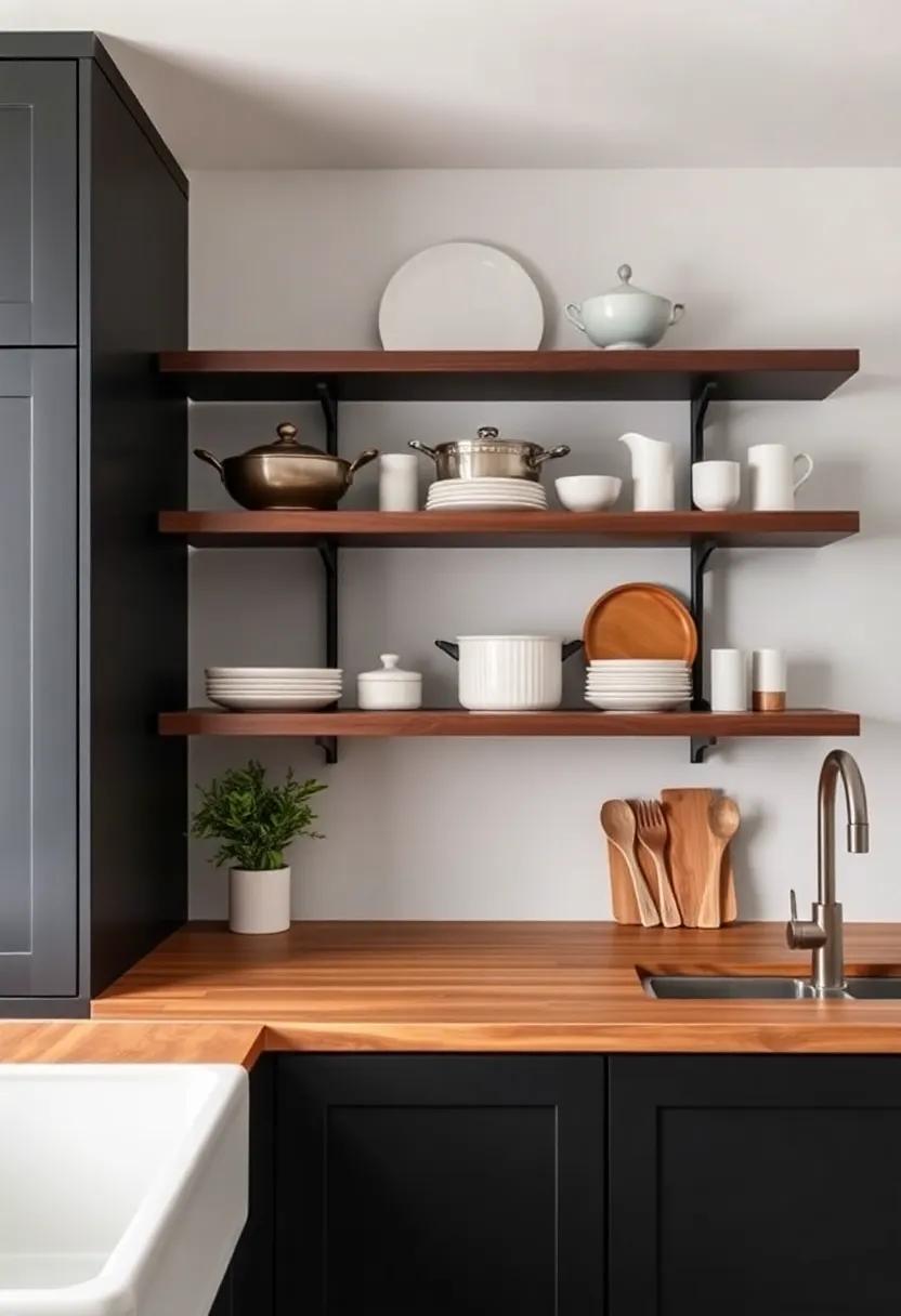 Open Shelving Inspirations: Displaying cookware and Decor in Style