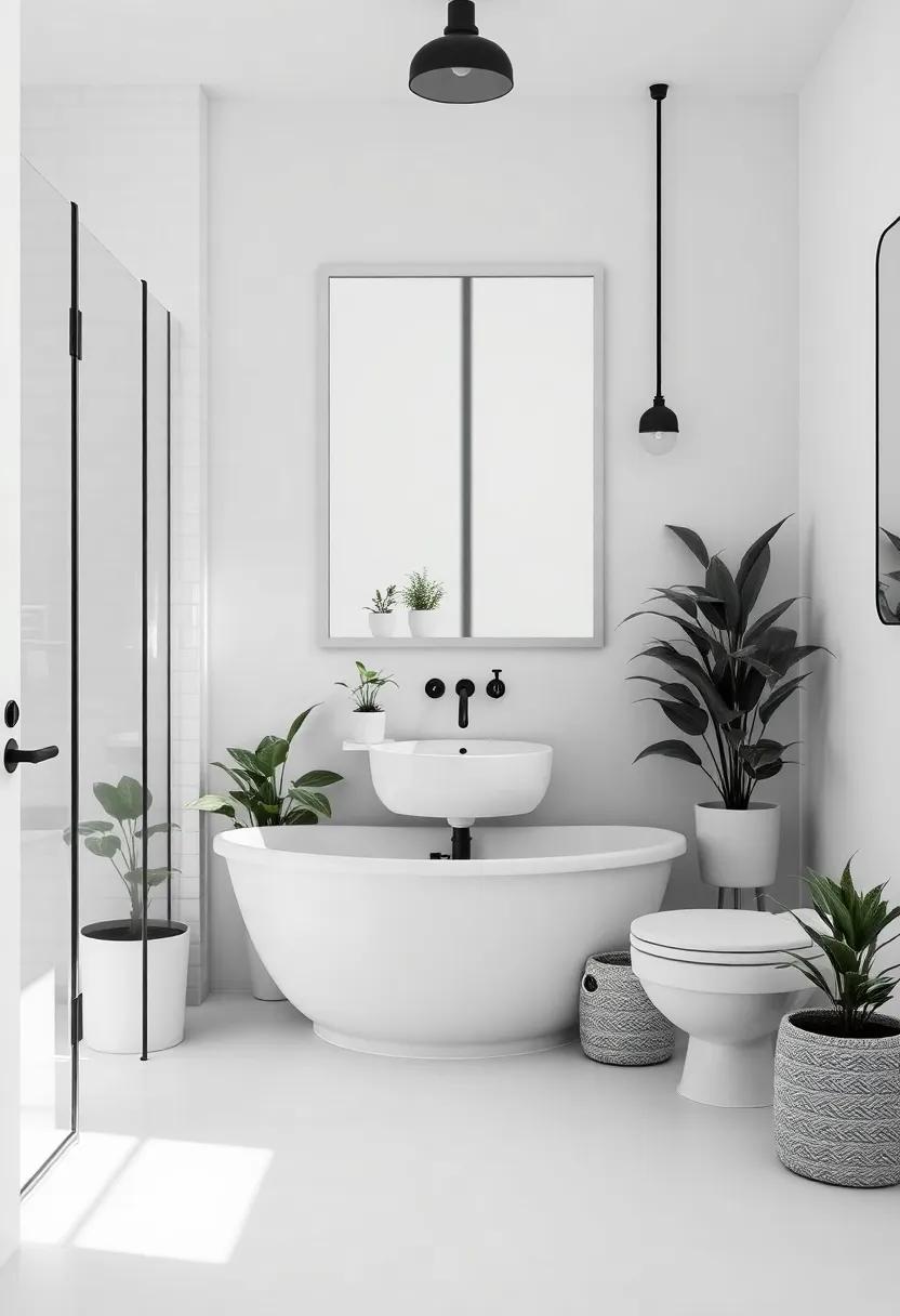 Bathroom Plants: Selecting greenery that Thrives in Industrial Spaces