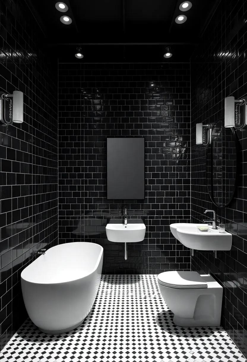 Monochromatic Elegance: Exploring the Beauty of Black and White Bathrooms