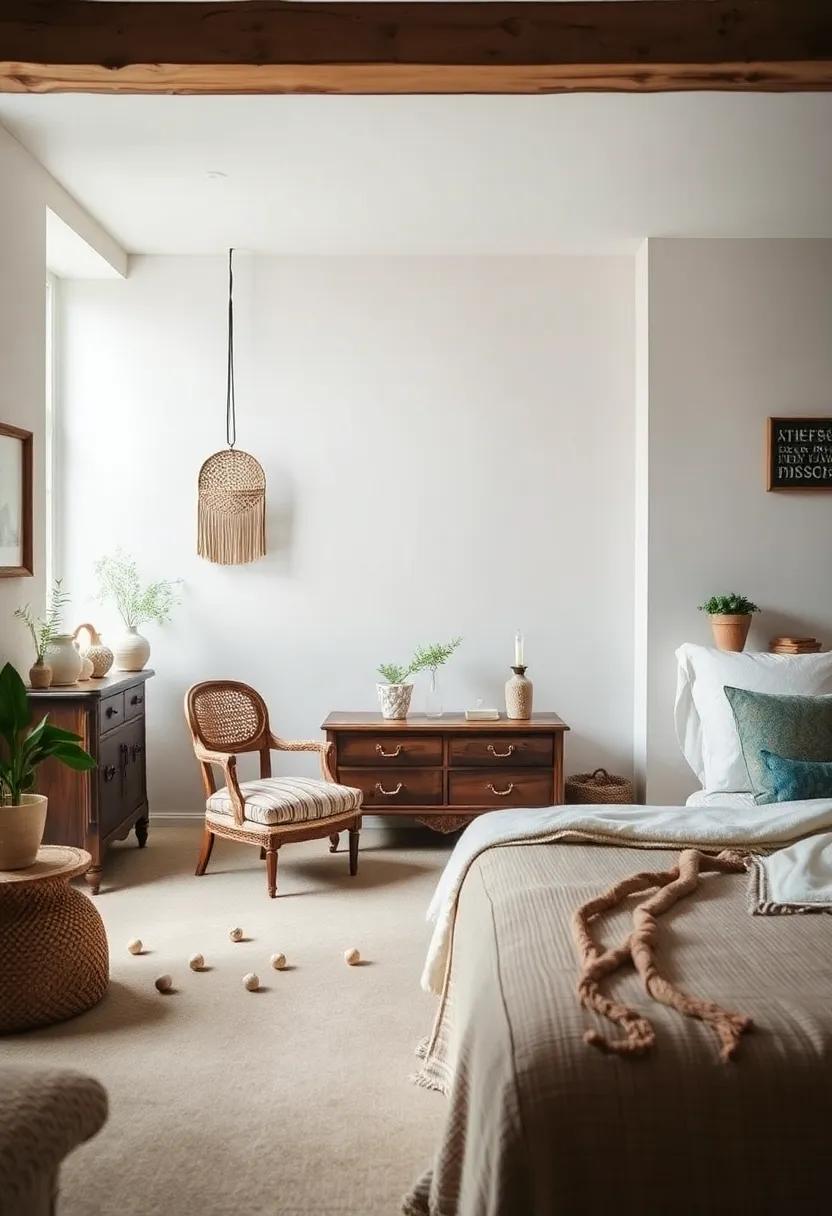 The magic of Vintage Finds:⁣ Incorporating Antique ​Furniture into Modern Bohemia