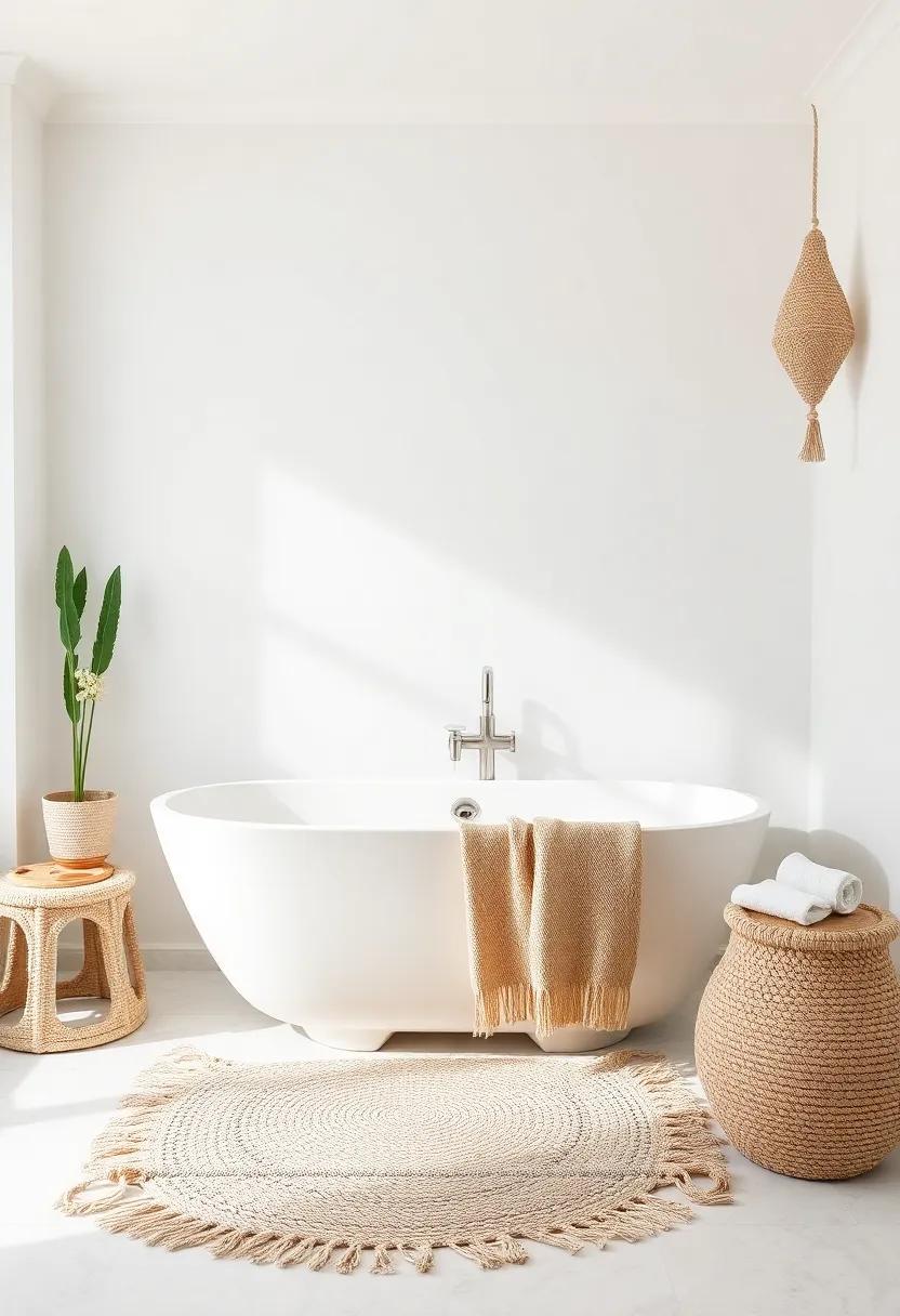 Explore the Versatility of Macramé ⁤in Bath Mats ‌and⁣ Textiles for a Chic ⁣Finish