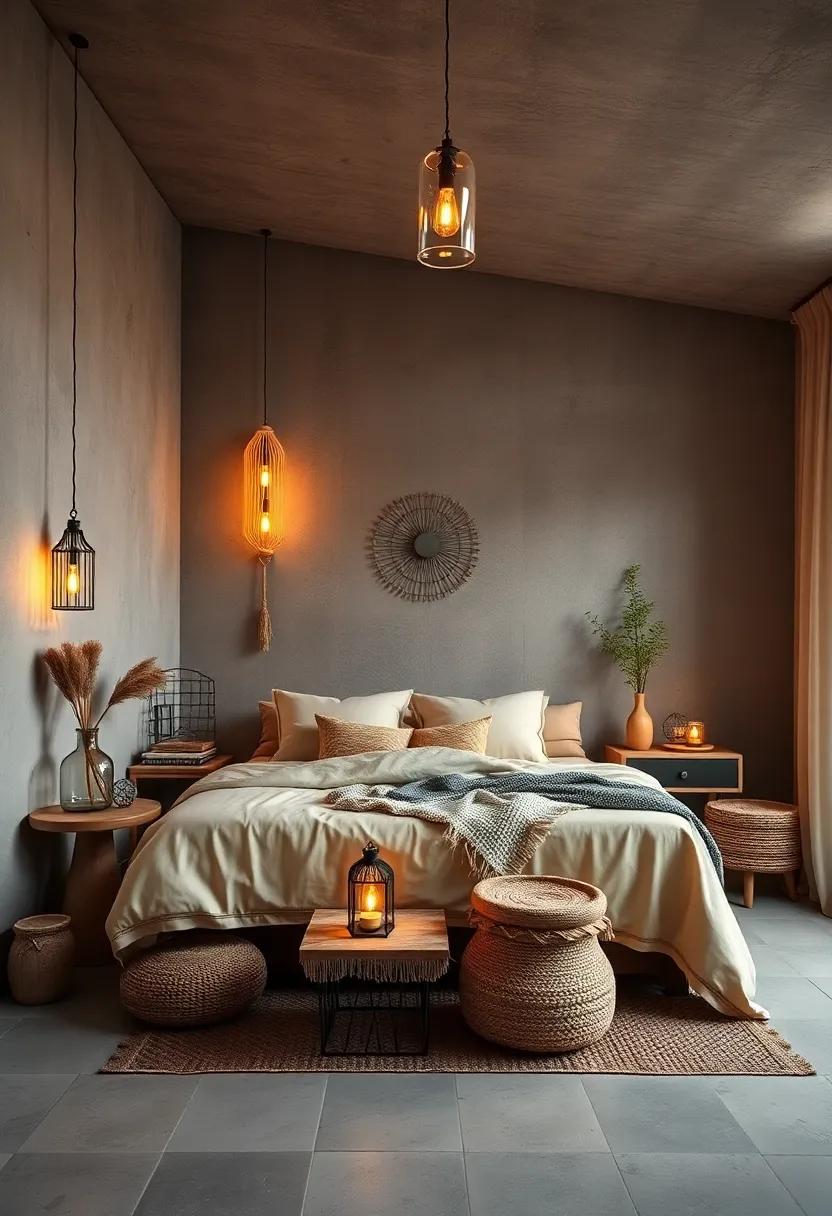 Warm Lighting: Use soft, warm light fixtures like⁣ lanterns ​or fairy lights to⁣ create‌ a calming, inviting ambiance as the⁤ sun ‌goes down