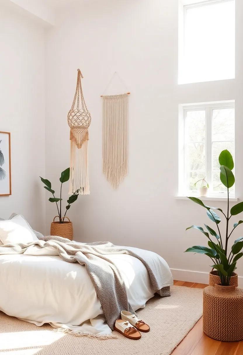 Light and Airy: Enhancing Natural Light with Macramé Hangings