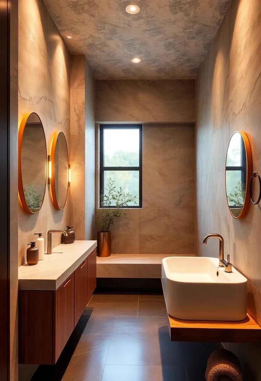 bold Fixtures: Choose statement sinks and faucets‌ that serve ​as art pieces, showcasing personal⁢ style while also providing functionality