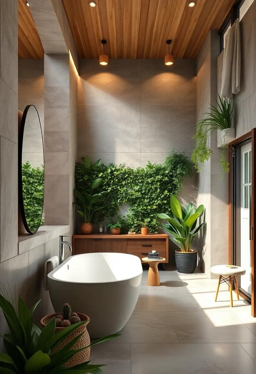 Botanical ‌Retreat: Bring the outdoors‍ in ​with lush greenery and‌ biophilic design, using living walls and hanging plants to create a refreshing sanctuary