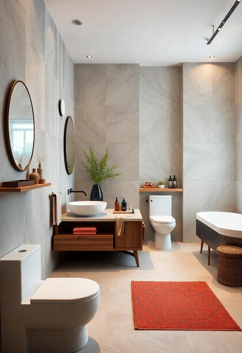 Efficient Use of Space: Clever storage solutions⁣ and multifunctional furniture can maximize small⁣ bathrooms,‌ ensuring ⁣every inch is⁤ utilized ⁣beautifully