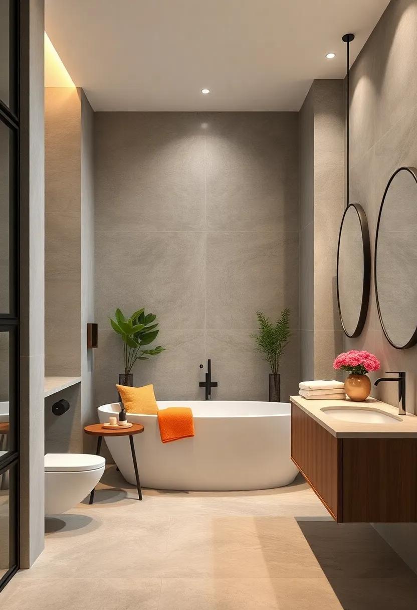 Intimate Enclave: Design ⁤a cozy nook within your bathroom with plush seating or a small reading corner for a retreat-like experience