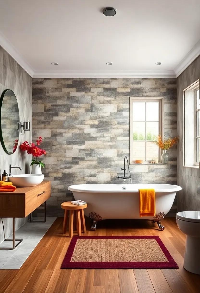 Vintage Vibes: Reimagine‌ retro ​styles with freestanding tubs, clawfoot‌ sinks, and ⁢vintage tiles that tell a story of elegance from⁤ a ⁤bygone era