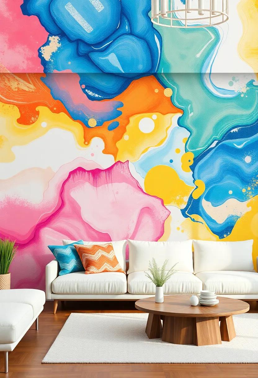 Artistic Murals That ⁢Transform Walls Into Vibrant Masterpieces