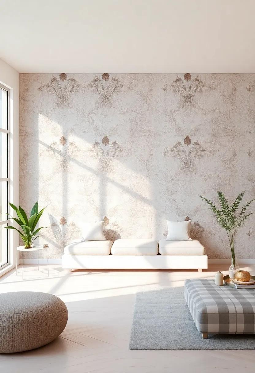 Unique ​Textured‍ Wallpapers for an Inviting ⁤Atmosphere