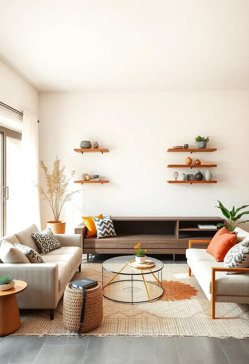 Select Lightweight Furniture ‌for ‌Airy‌ Feel