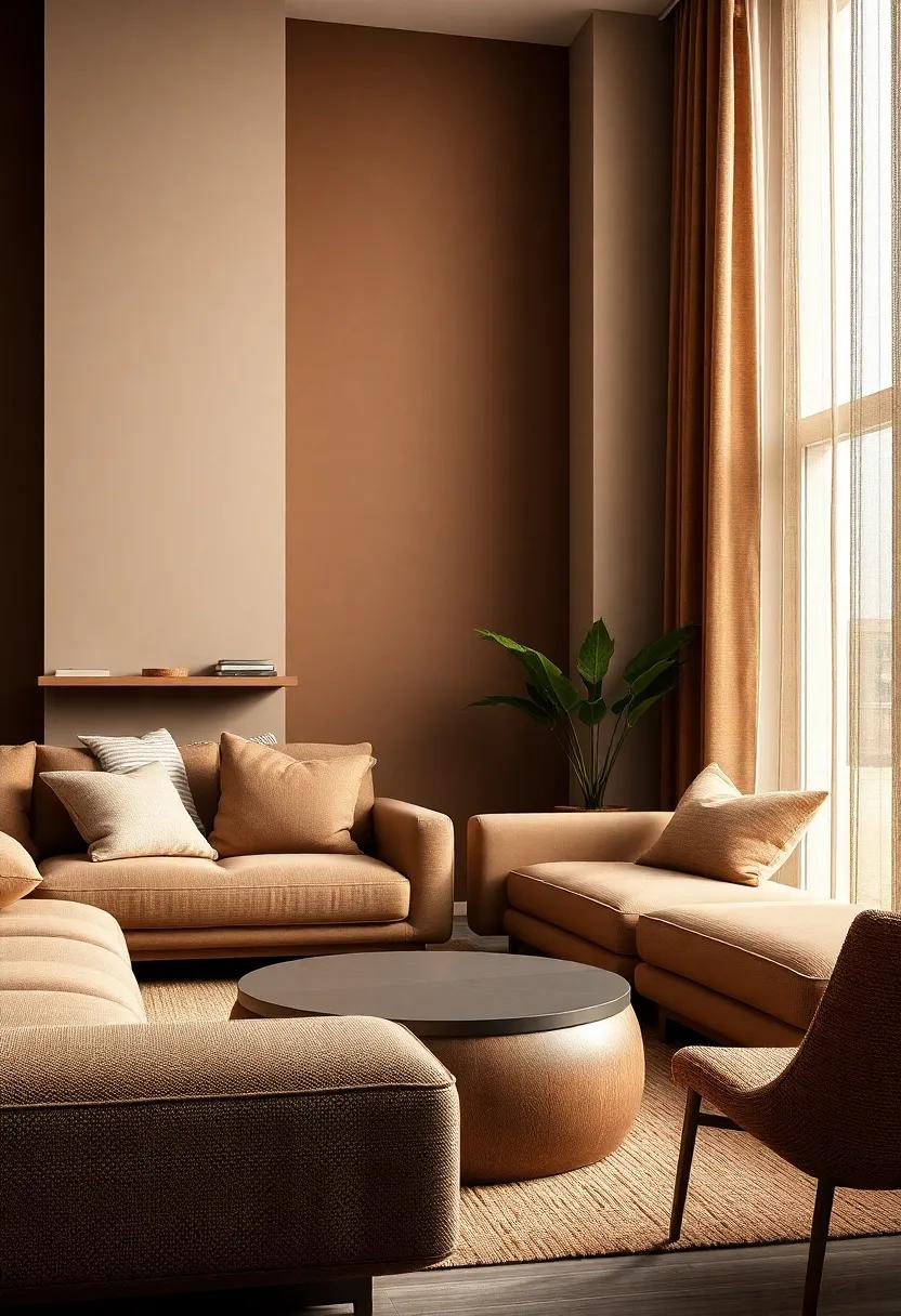 Textured Fabrics: Adding Depth and Warmth to Brown Interiors