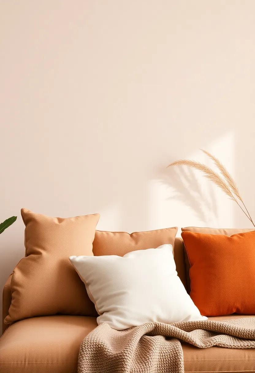 Warm Accents: Infusing Color with decorative Pillows and Throws