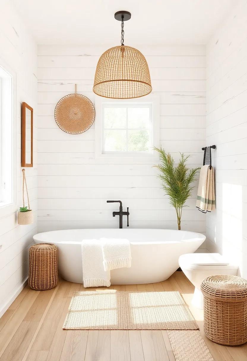 Incorporating Natural Elements: Wood and wicker in Coastal Design